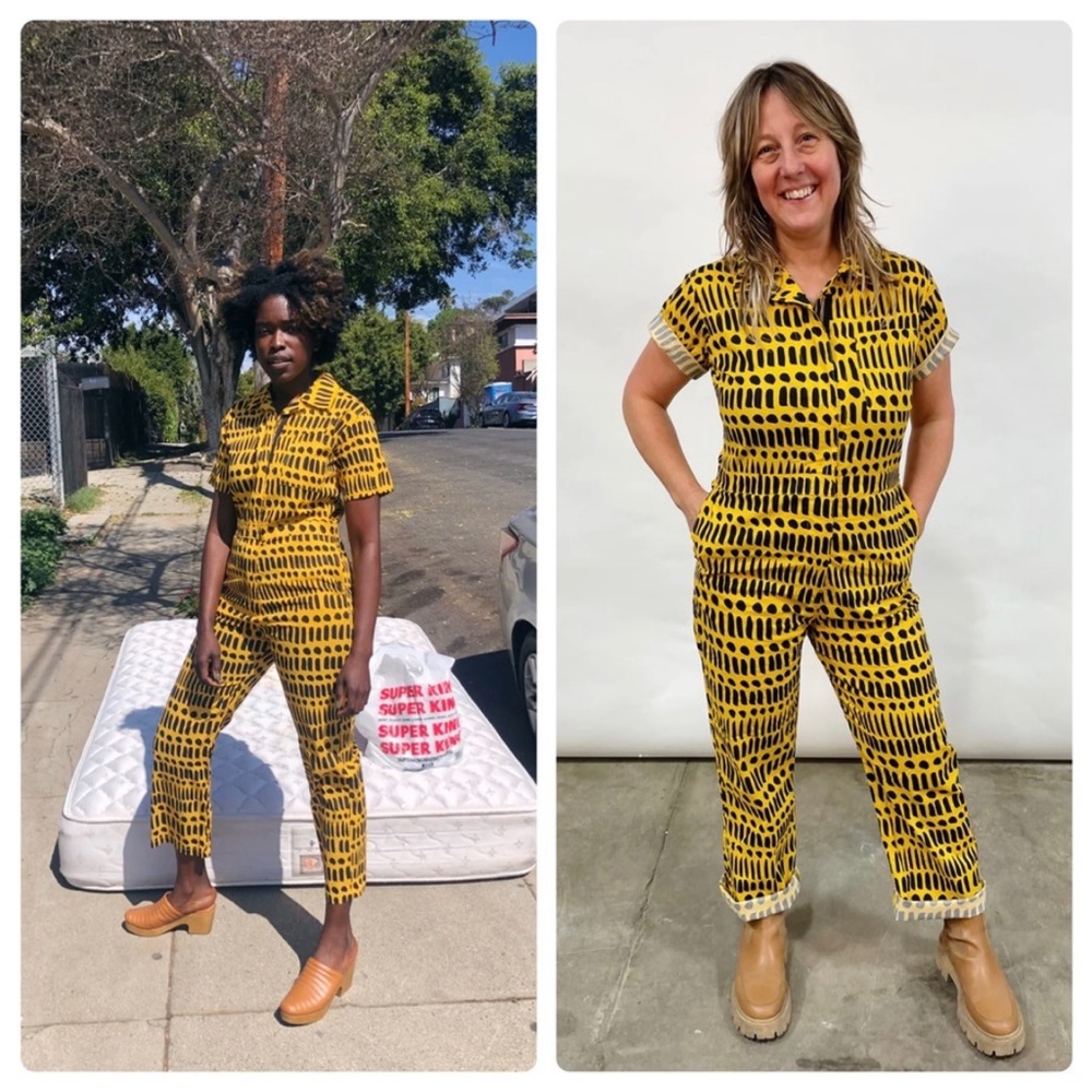 Nooworks coveralls jumpsuit in Dorcas code.